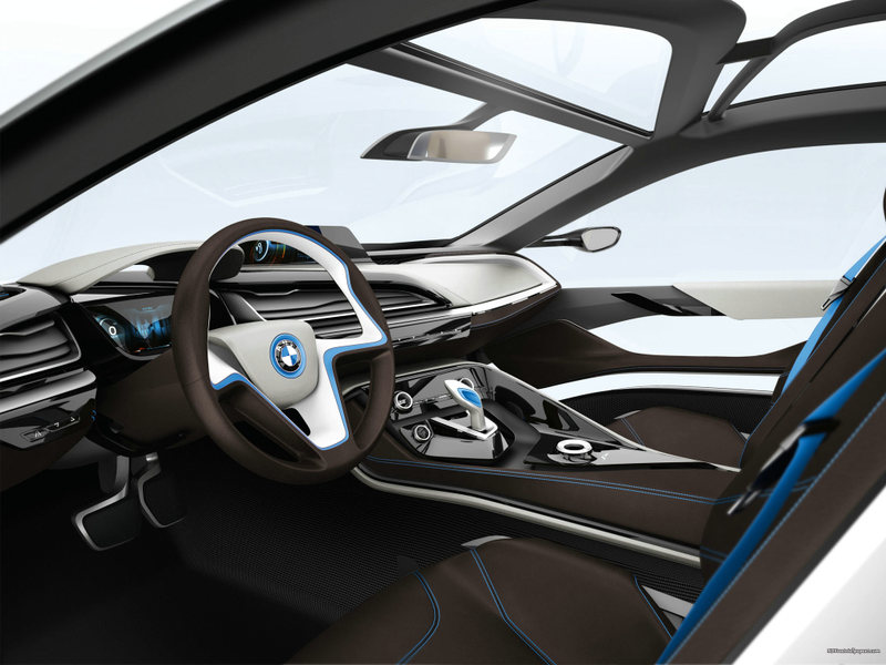 Illustration for article titled The BMW i8 Interior Stayed Pretty Close To The Concept
